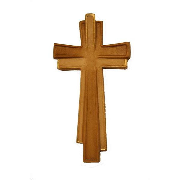 Kreuz stilisiert - mehrfach gebeizt