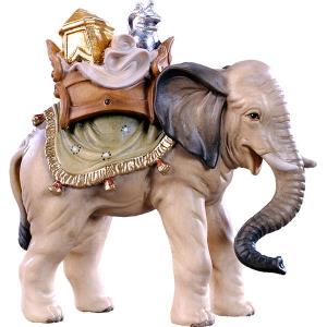 Elefant mit Gepäck H.K.