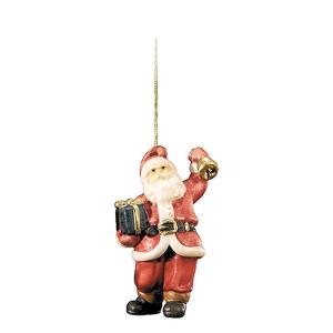 Weihnachtsmann mit Paket