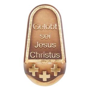 Weihwasserkessel Gelobt sei Jesus Christus