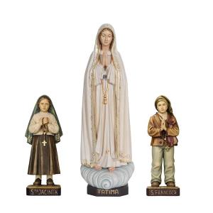 Madonna Fátima Capelinha mit 2 Hirtenkinder