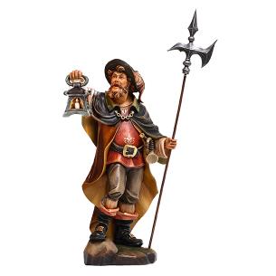 Nachtwächter mit Holzlaterne