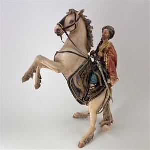 König auf Pferd  für 18 cm Figuren