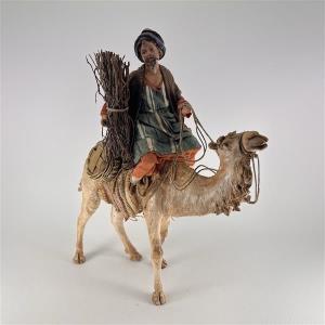 Kamel mit Reiter Holz für 13cm Figuren