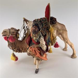 König absteigend vom Kamel für 18 cm Figuren