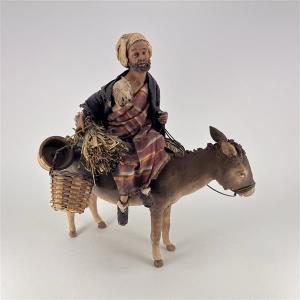 Händler mit Esel für 18cm Figuren