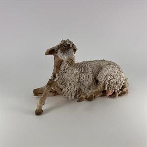 Schaf liegend für 30 cm Figuren