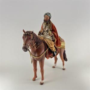 König auf Pferd für 18cm Figuren