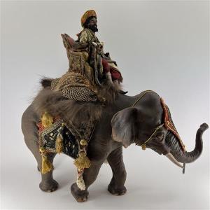König auf Elefanten für 18cm Figuren