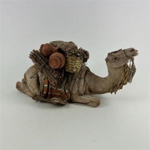 Kamel liegend bebackt für 13 cm Figuren 