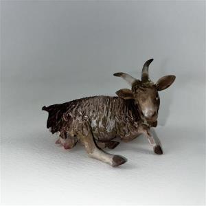 Ziege liegend für 13 cm Figuren