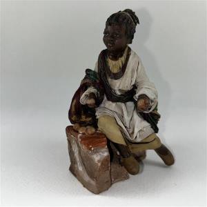 Kind sitzend für 18 cm Figuren