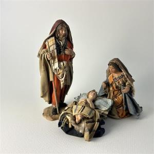 Hl. Familie für 10 cm Figuren