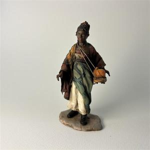 Dunkle Frau für 10 cm Figuren