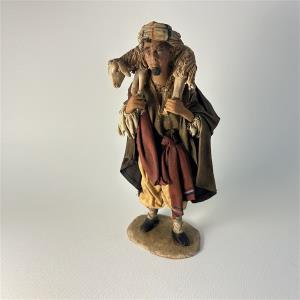 Hirte mit Schaf auf Schulter für 18 cm Figuren