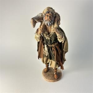 Hirte mit Schaf auf Schulter für 18 cm Figuren