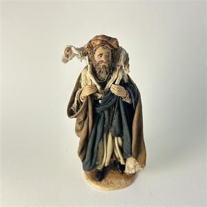 Hirte mit Schaf auf Sculter für 13 cm Figuren