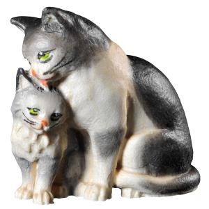 Katze mit Katzenbaby