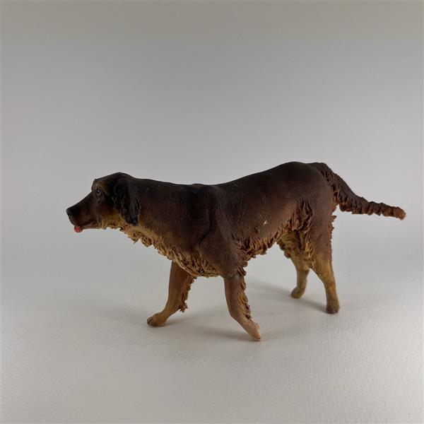 Hund laufend für 30 cm Figuren - Ton (Terracotta) und Stoff 