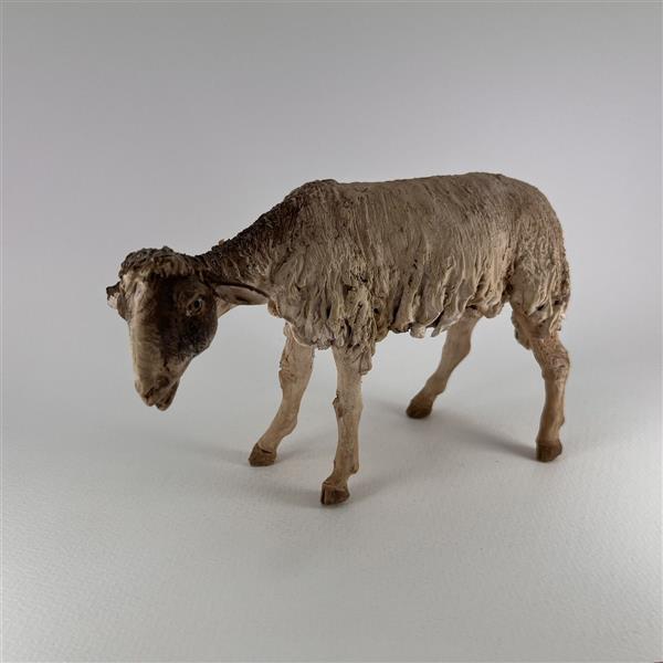 Schaf stehend für 30 cm Figuren - Ton (Terracotta) und Stoff 