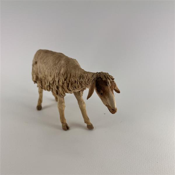 Schaf gehend für 30cm Figuren - Ton (Terracotta) und Stoff 