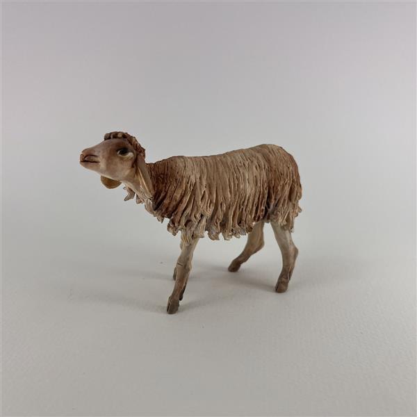 Schaf stehend für 18 cm Figuren - Ton (Terracotta) und Stoff 