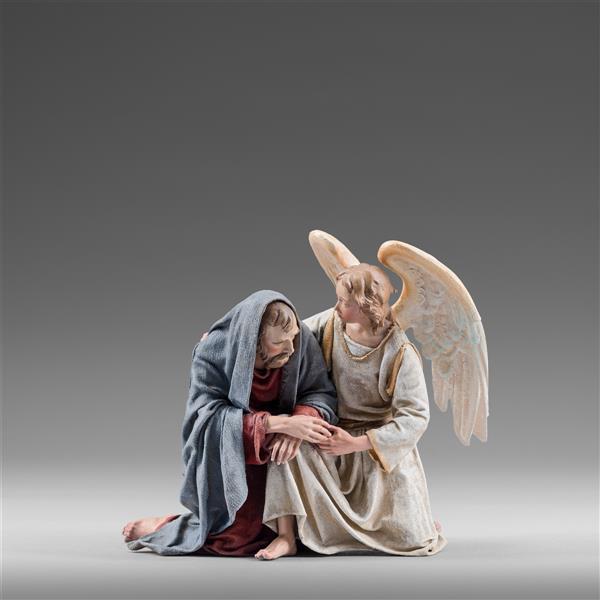 Jesus mit Engel - Lasiert