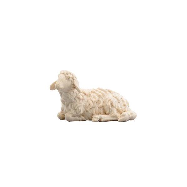 SI Schaf liegend mit Glocke - natur