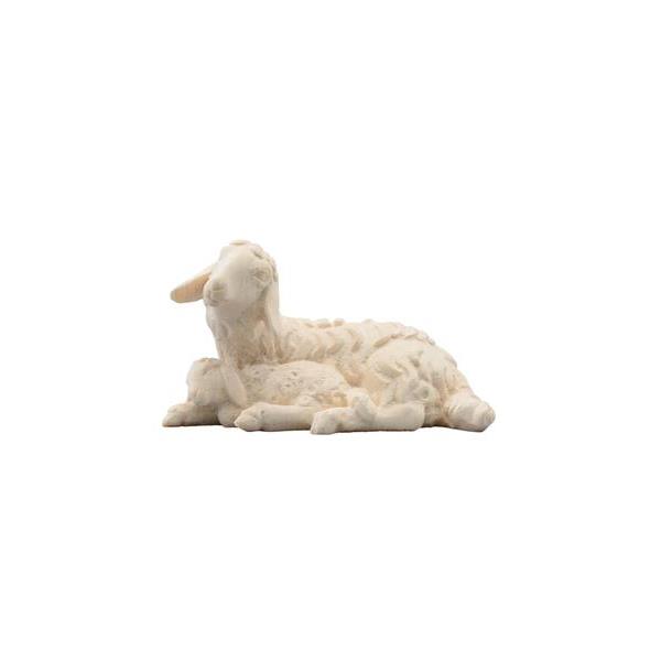 SI Schaf liegend + Lamm schlafend - natur