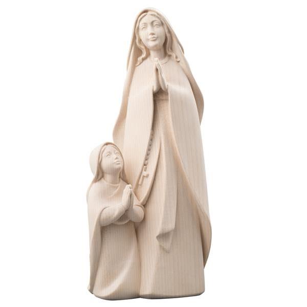Madonna Lourdes mit Bernadette modern - natur