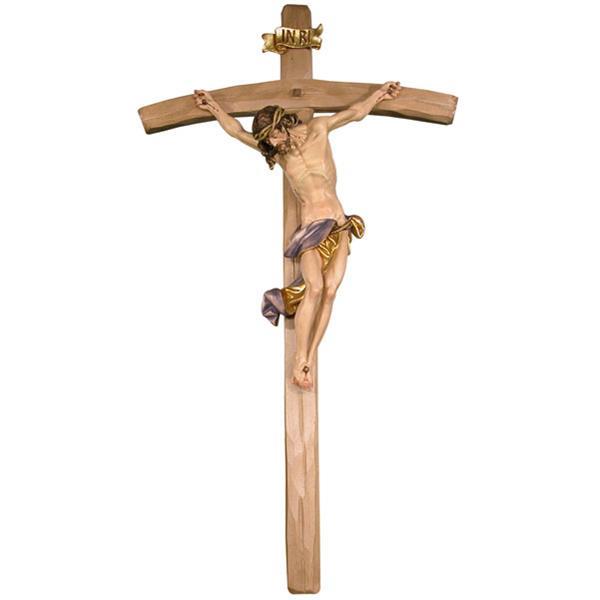Christus b.linde + Kreuz - Lasiert