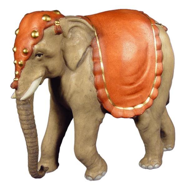 Elefant ohne Gepäck - Lasiert
