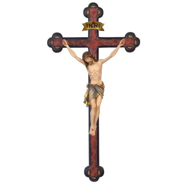 Christus Siena-Balken antik alt Barock - Lasiert