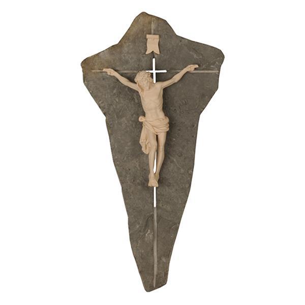 Dolomiten Christus auf Steinplatte - natur
