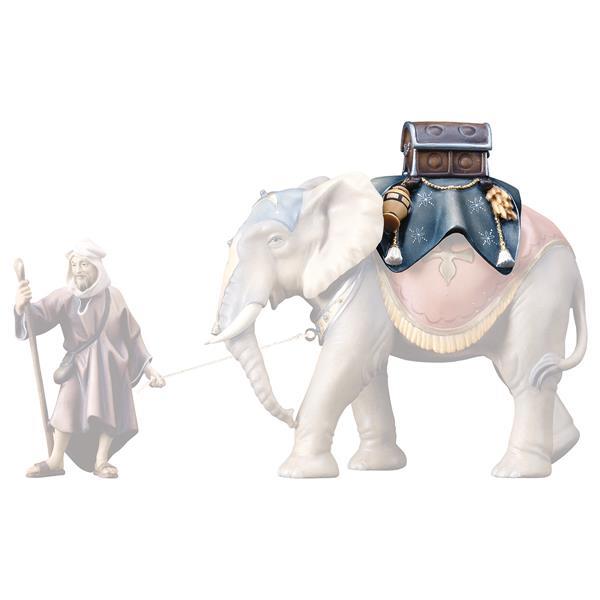 UL Gepäcksattel für Elefant stehend - Lasiert