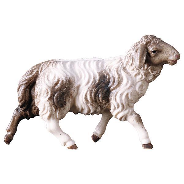 UL Schaf laufend fleckig braun - Lasiert