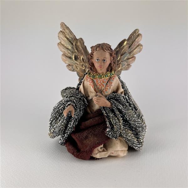 Engel kniend für 13 cm Figuren - Ton (Terracotta) und Stoff 