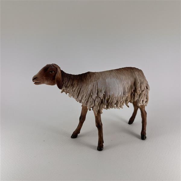 Schaf stehend für 30 cm Figuren - Ton (Terracotta) und Stoff 